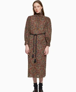 Jurken^Antik Batik Maxi Jurk Zina Long Dress Diversen