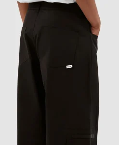 Broeken^Arte Antwerp Broek Nylon Double Knee Pocket Zwart
