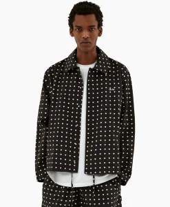 Jassen^Arte Antwerp Jack Coach Heart Print Zwart