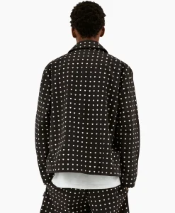 Jassen^Arte Antwerp Jack Coach Heart Print Zwart