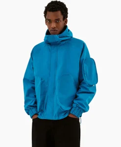 Jassen^Arte Antwerp Jack Tech Round Pockets Blauw