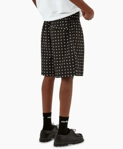 Broeken^Arte Antwerp Korte Broek Heat Print Zwart