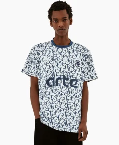 T-Shirts^Arte Antwerp T-Shirt Korte Mouw Printed Futebol Wit