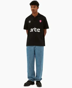 T-Shirts^Arte Antwerp T-Shirt Korte Mouw Basic Futebol Zwart