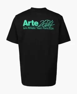 T-Shirts^Arte Antwerp T-Shirt Korte Mouw Arte 2024 Back Zwart