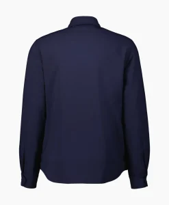 Overhemden^Aspesi Overhemd Camicia Doppia Blauw