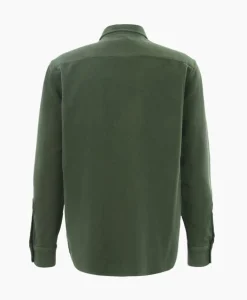 Overhemden^Aspesi Overhemd Camicia Ut-Shirt Groen