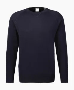 Truien^Aspesi Pullover Maglia Mod.M039 Donker Blauw