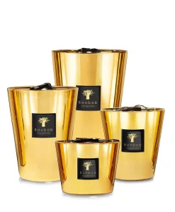 Lifestyle^Baobab Kaars Max 16 Les Exclusives Goud