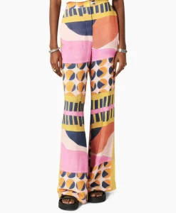 Broeken^Ba&sh Ba&Sh Pantalon Mallory Pink