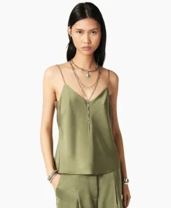 T-Shirts & Tops^Ba&sh Ba&Sh Top Clarisse Khaki