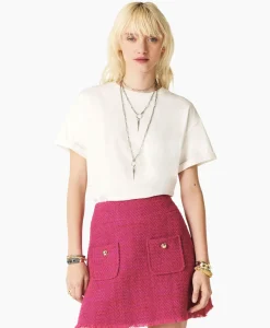 T-Shirts & Tops^Ba&sh Ba&Sh T-Shirt Korte Mouw Rosie Ecru