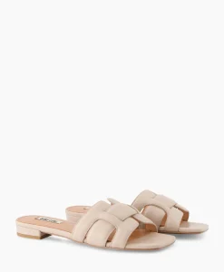 Sandalen^Bibi Lou Sandaal Zonder Hak Leather Blauw