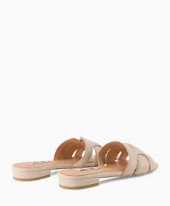 Sandalen^Bibi Lou Sandaal Zonder Hak Leather Blauw