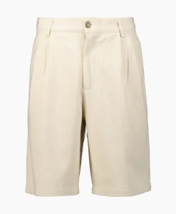 Broeken^Bram's Fruit Bram's Fruit Korte Broek Twill Shorts Beige
