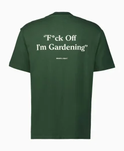 T-Shirts^Bram's Fruit Bram's Fruit T-Shirt Korte Mouw F*Ck Off Gardenin Donker Groen
