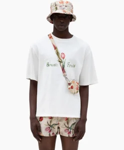 T-Shirts^Bram's Fruit Bram's Fruit T-Shirt Korte Mouw Tulip Aquarel Wit