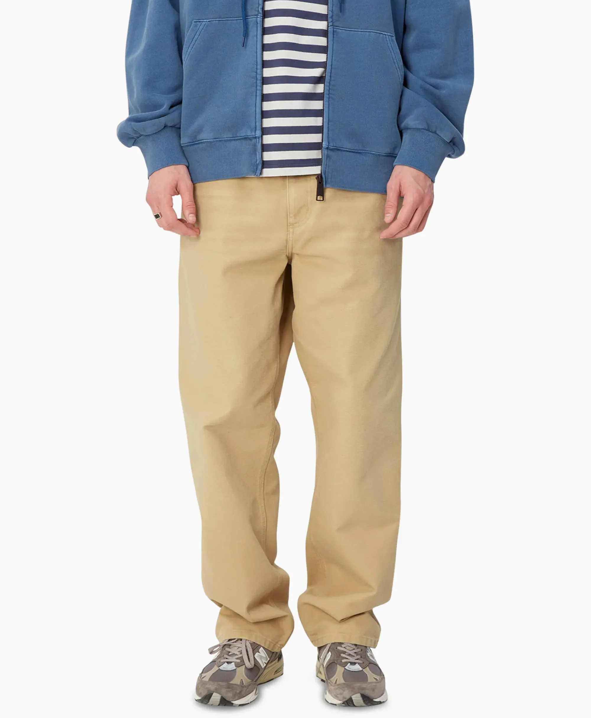 Broeken^Carhartt Wip Cargobroek Single Knee Beige