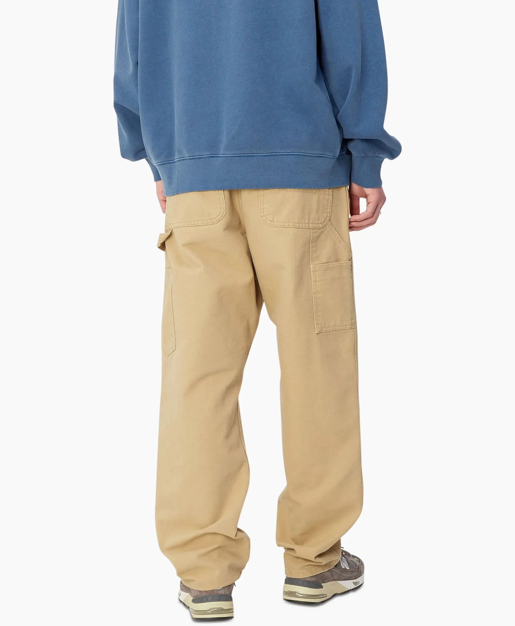 Broeken^Carhartt Wip Cargobroek Single Knee Beige