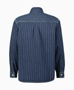 Jassen^Carhartt Wip Overshirt Orlean Donker Blauw