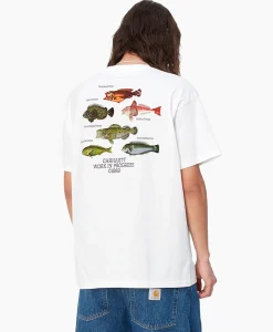T-Shirts^Carhartt Wip T-Shirt Korte Mouw S/S Fish Wit