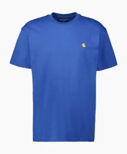 T-Shirts^Carhartt Wip T-Shirt Korte Mouw S/S Chase Blauw