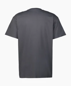 T-Shirts^Carhartt Wip T-Shirt S/S American Script Organic Cotton Donker Blauw
