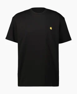 T-Shirts^Carhartt Wip T-Shirt S/S Chase Cotton Zwart