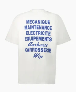T-Shirts^Carhartt Wip T-Shirt S/S Mechanics Organic Cotton Wit