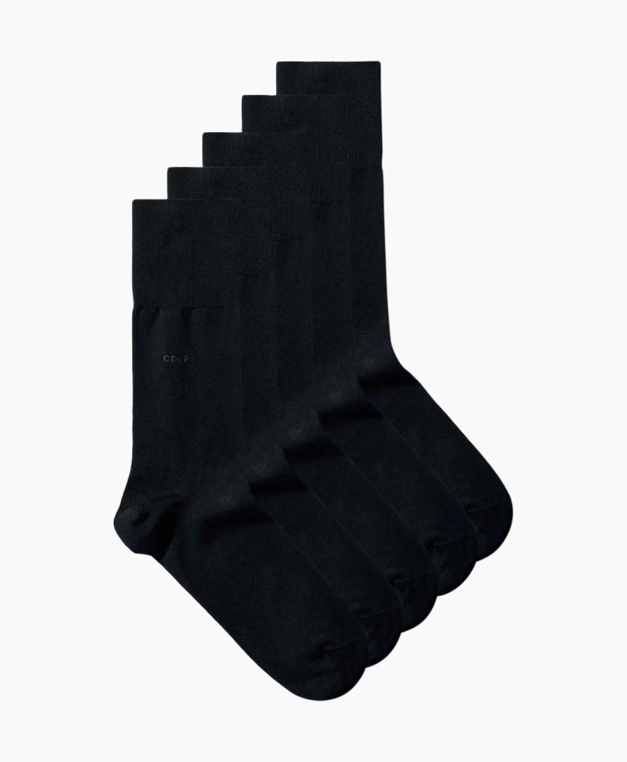 Sokken^Cdlp Sokken 5-Pack Mid Bamboo Zwart