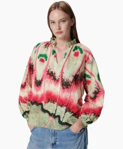 Blouses^Chufy Blouse Juniper Groen