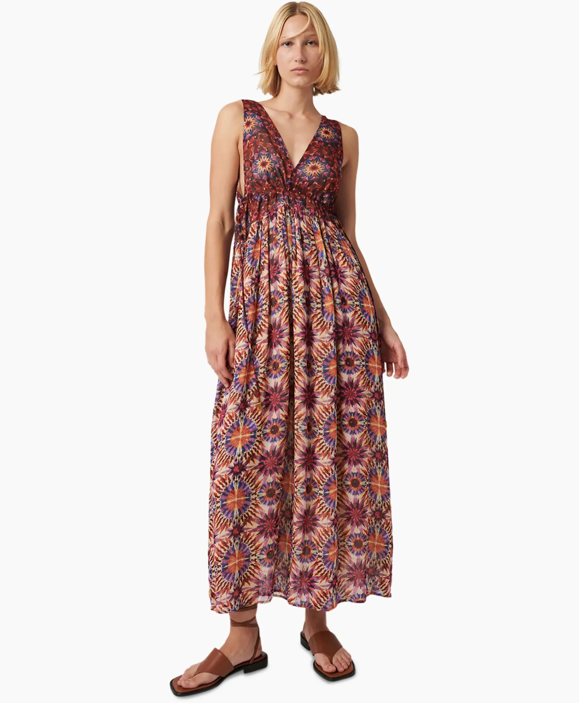 Bruiloftskleding^Chufy Maxi Jurk North Bordeaux