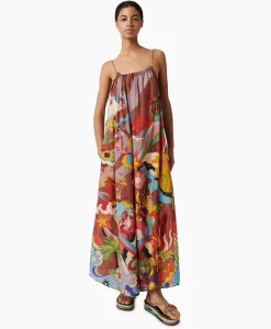 Bruiloftskleding^Chufy Maxi Jurk Rain Bordeaux