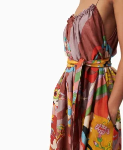 Bruiloftskleding^Chufy Maxi Jurk Rain Bordeaux