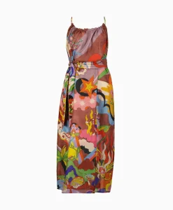 Bruiloftskleding^Chufy Maxi Jurk Rain Bordeaux