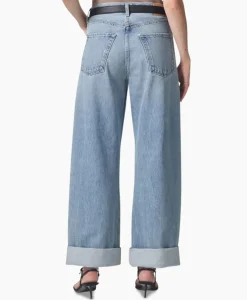 Broeken^Citizens Of Humanity Jeans Ayla Baggy Blauw