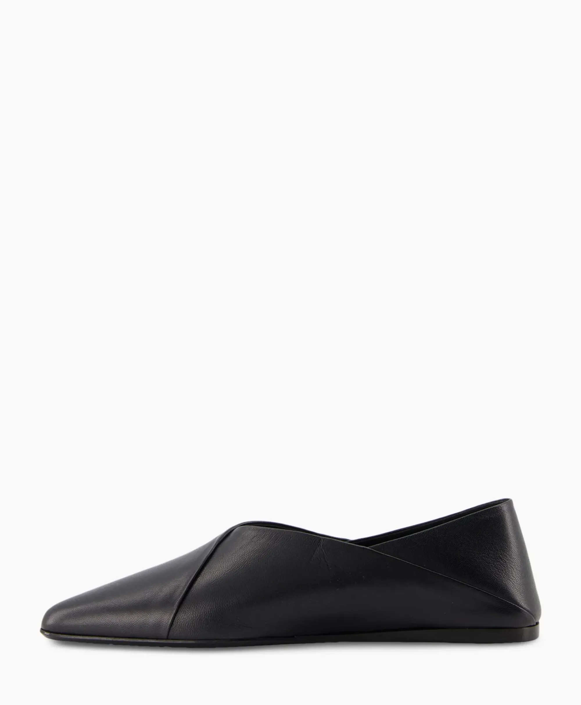 Instappers^Closed Ballerina Zwart