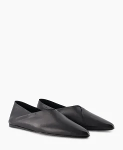 Instappers^Closed Ballerina Zwart