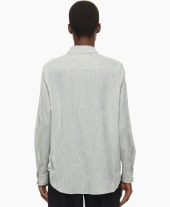Blouses^Closed Blouse Long Sleeve Ecru