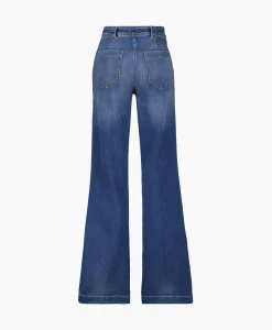 Broeken^Closed Jeans Aria Midden Blauw