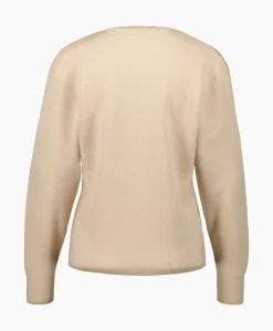 Truien^Closed Pullover Crew Neck Henley Beige