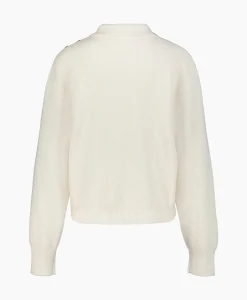Truien^Closed Pullover Cropped Polo Off White