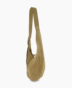 Tassen^Closed Schouder / Hand Tas Half Moon M Beige
