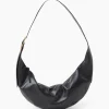 Tassen^Closed Schouder / Hand Tas Half Moon M Zwart