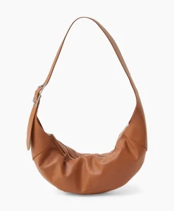 Tassen^Closed Schouder / Hand Tas Half Moon M Bruin