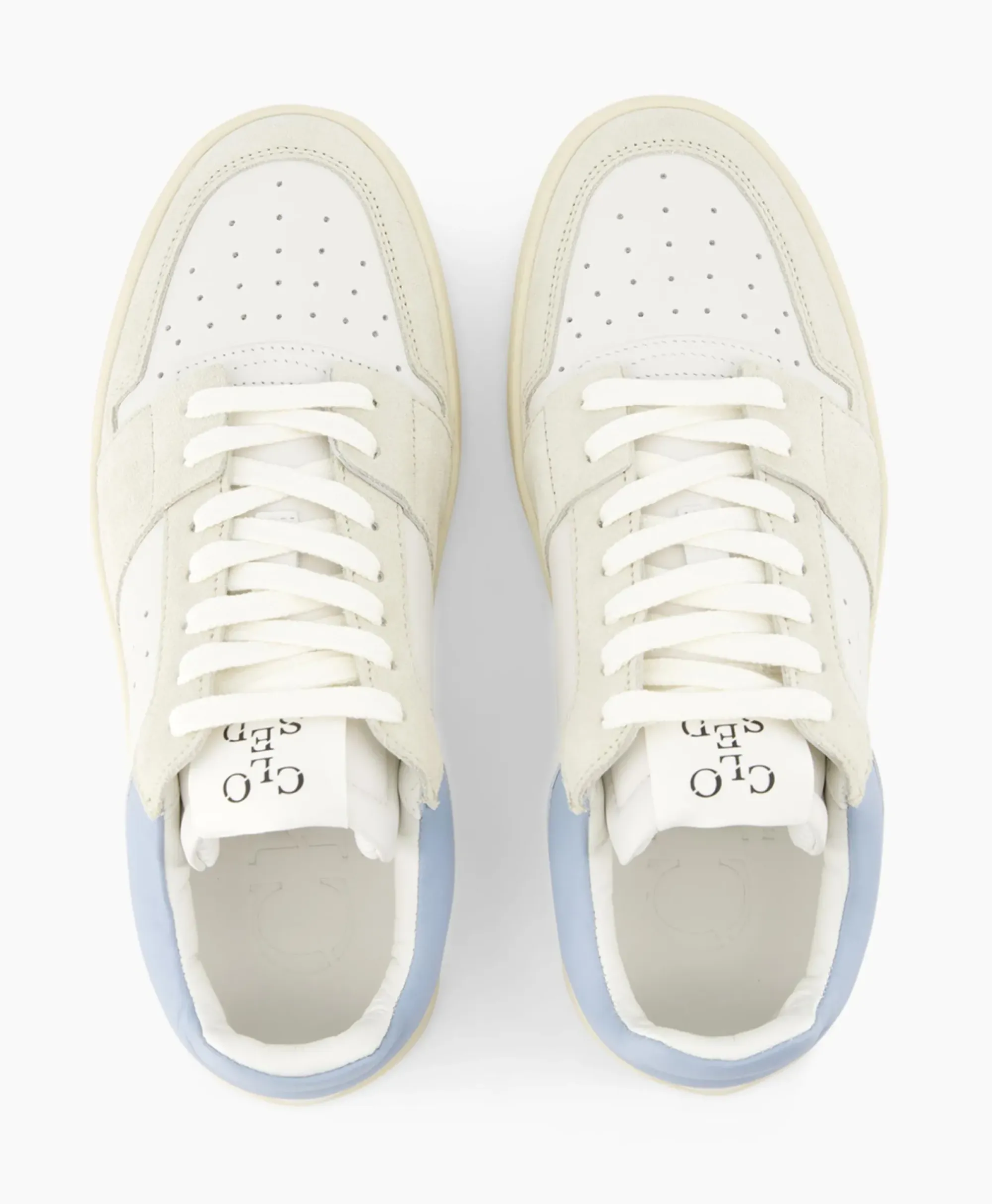 Sneakers^Closed Sneaker Low Top Licht Blauw