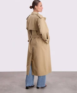 Jassen^Closed Trenchcoat Trench Coat Bruin