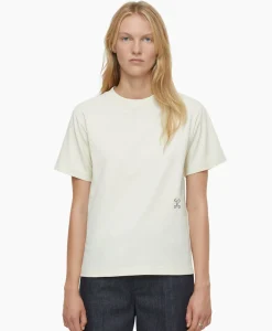 T-Shirts & Tops^Closed T-Shirt Korte Mouw Basic Ecru