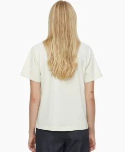 T-Shirts & Tops^Closed T-Shirt Korte Mouw Basic Ecru