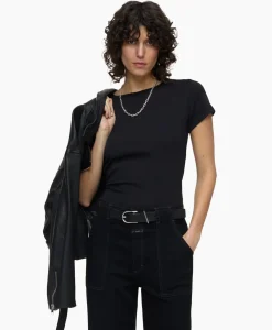 T-Shirts & Tops^Closed T-Shirt Korte Mouw Crew Neck Short Sleeve Zwart